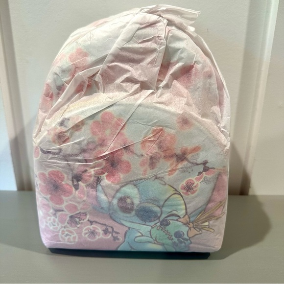 Loungefly Disney Stitch and Scrump Cherry Blossom Mini Backpack - Picture 5 of 6